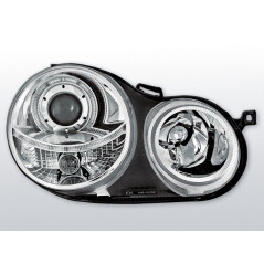 Angel Eyes Front Headlights Volkswagen Polo 9N 11.01-04.05 Chrome LPVW58 LPVW58 249,90 €