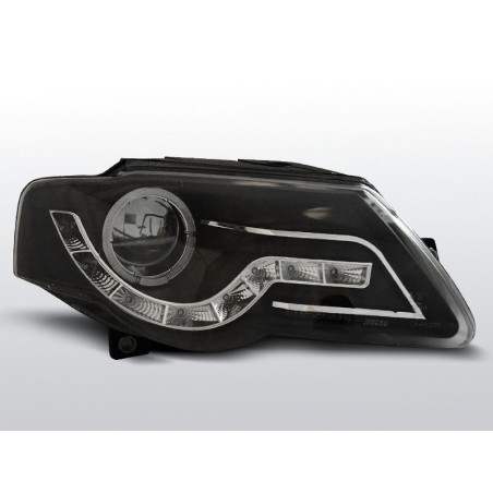 Front Headlights Daylight Volkswagen Passat B6 3C 03.05-10 Black LPVWF7 LPVWF7 239,90 €