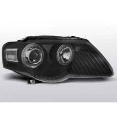 Angel Eyes Frontscheinwerfer Volkswagen Passat B6 3C 03.05-10 Schwarz LPVWC6