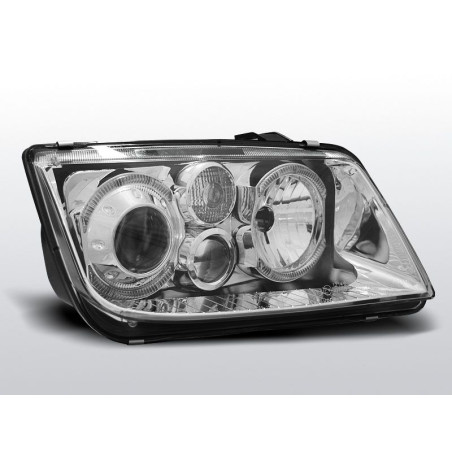 Phares Avant Angel Eyes Volkswagen Bora 09.98-07.05 Chrome LPVWB9 139,90 €