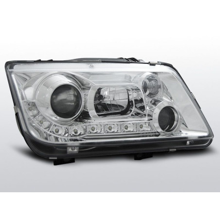 Front Headlights Daylight Volkswagen Bora 09.98-05.05 Chrome LPVWE8 LPVWE8 179,90 €