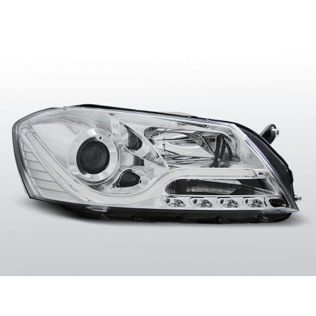 Phares Avant Tube Light Volkswagen Passat B7 10.10-10.14 Chrome