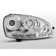 Angel Eyes Front Headlights Volkswagen Golf 5 10.03-09 Chrome LPVWB7 LPVWB7 169,90 €