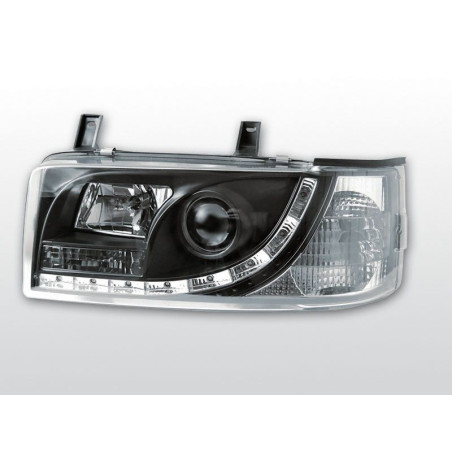 Phares Avant Daylight Volkswagen T4 Transporter 90-03.03 Noir