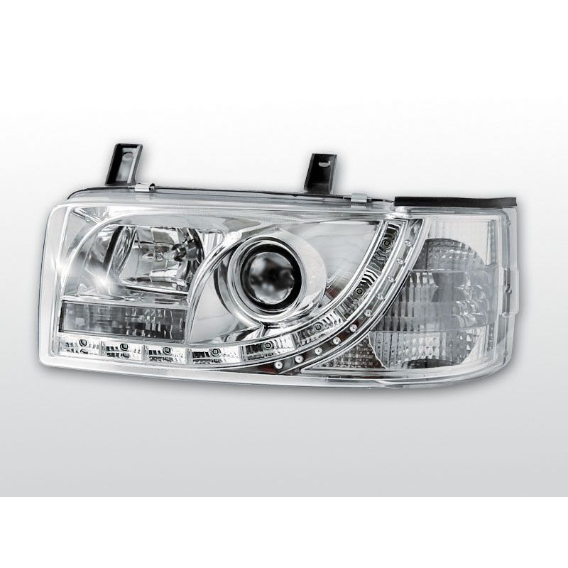 Phares Avant Daylight Volkswagen T4 Transporter 90-03.03 Chrome