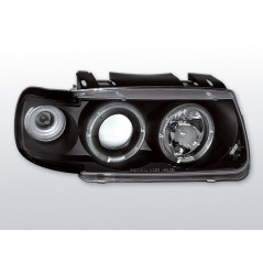 Angel Eyes Frontscheinwerfer Volkswagen Polo 6N 10.94-09.99 Schwarz LPVW09