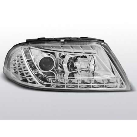 Phares Avant Daylight Volkswagen Passat 3BG B5 FL 09.00-03.05 Chrome