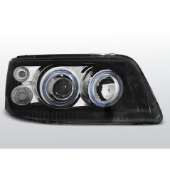 Phares Avant Angel Eyes Volkswagen T5 04.03-08.09 Noir