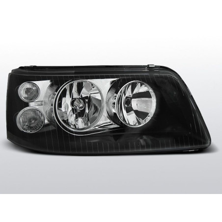 Phares Avant Volkswagen T5 04.03-08.09 Noir