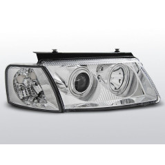 Scheinwerfer Angel Eyes CCFL Volkswagen Passat B5 3B 11.96-08.00 Chrom LPVWJ2