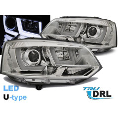 Scheinwerfer TRU/DRL U-Type Volkswagen T5 2010 Chrom LPVWL1