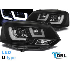 Scheinwerfer TRU/DRL U-Type Volkswagen T5 2010 Schwarz LPVWL2