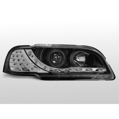 Phares Avant Daylight Volvo S40/V40 02.96-04.00 Noir