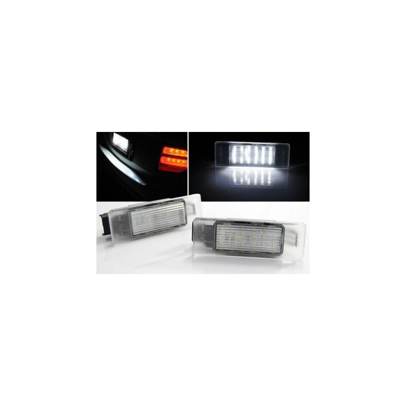 Peugeot 207 LED-Kennzeichenbeleuchtung PRPE02