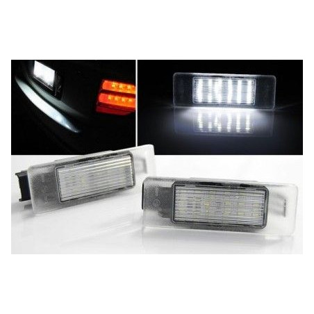 Peugeot 207 LED-Kennzeichenbeleuchtung PRPE02