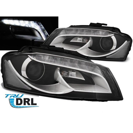 TRU/DRL Front Headlights Audi A3 8P 05.03-03.08 Chrome LPAUD3 LPAUD3 399,90 €