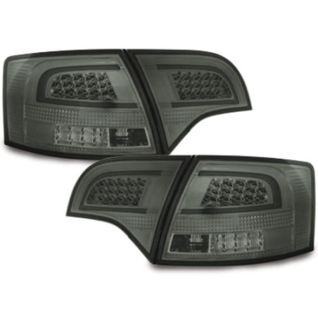 Feux Arrière Audi A4 B7 11.04-03.08 à Leds/Light Bar Fumé