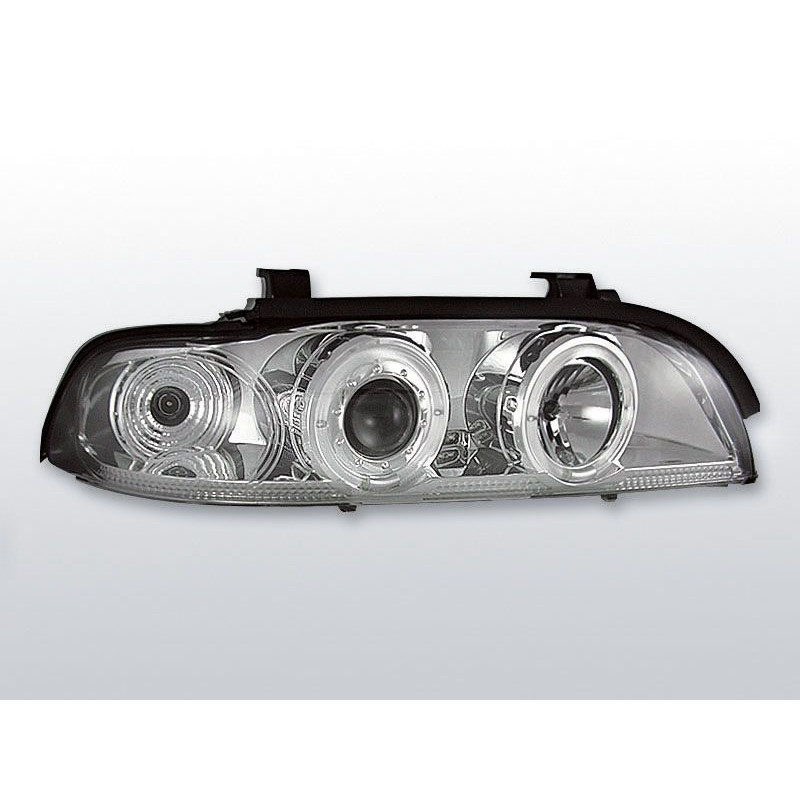 Angel Eyes Frontscheinwerfer BMW E39 09.95-05.03 Chrom LPBM15