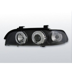 Angel Eyes Frontscheinwerfer BMW E39 09.95-05.03 Schwarz LPBM16