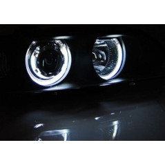 Headlights Angel Eyes CCFL H7/H7 BMW E39 09.95-05.03