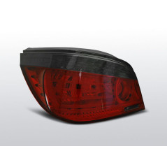 BMW E60 Sedan 07.03-07 Red/Smoked Led Tail Lights