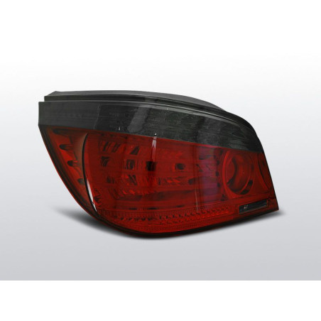 BMW E60 Sedan 07.03-07 Red/Smoked Led Tail Lights