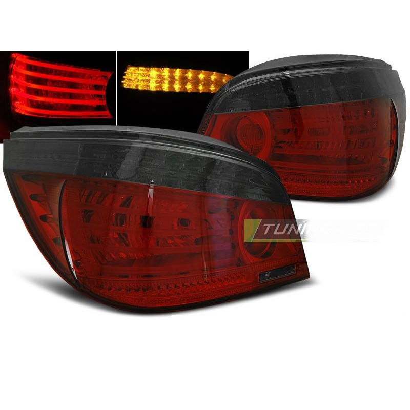 LED-Rückleuchten BMW E60 Limousine 07.03-07 Rot/Rauch LDBMA1