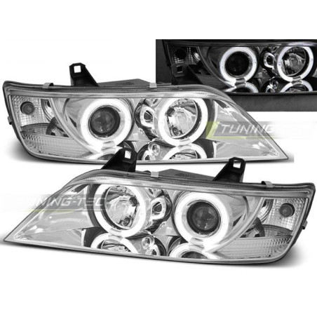 Headlights Angel Eyes Z3 01.96-02 Chrome