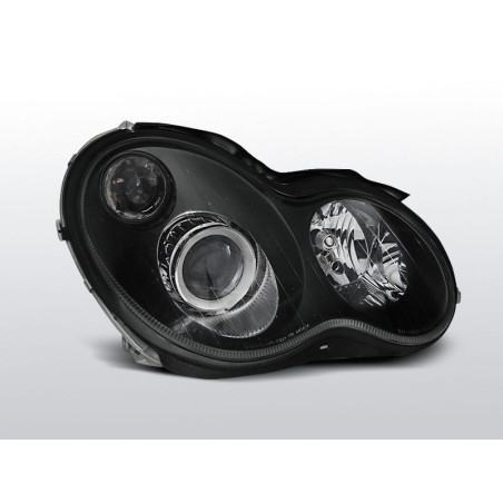 Front Headlights Mercedes W203 07.00-03.04 Black LPME81 LPME81 259,90 €