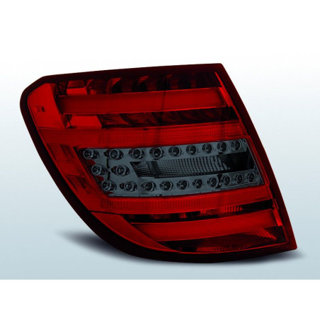 Led Bar Rückleuchten Mercedes W204 Break 07-10 Rot/Smoke LDME77