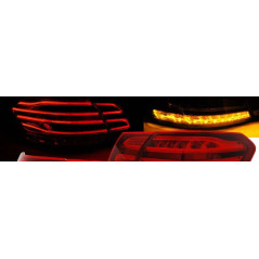 Mercedes W212 09-13 Led Bar Rear Lights Red/White