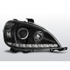 Phares Avant Daylight Mercedes W163 ML 03.98-08.01 Noir