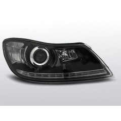 Phares Avant Daylight Skoda Octavia 09-12 Noir