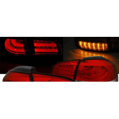 Volkswagen Golf 6 10.08-12 Led Bar Smoked Rear Lights