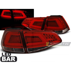 Feux Arrière Volkswagen Golf 7 13- Led Bar Rouge