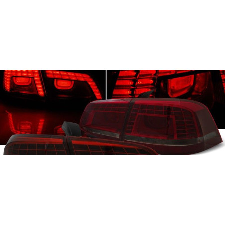 Volkswagen Passat Sedan B7 10.10-10.14 Led Smoked Rear Lights