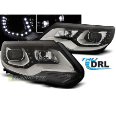 Frontscheinwerfer Volkswagen Tiguan 2011- DRL Schwarz LPVWM0