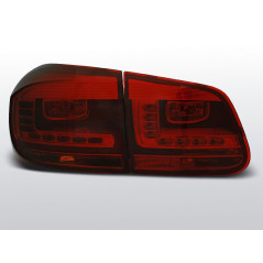 Feux Arrière Volkswagen Tiguan 11- Led Rouge/Fumé