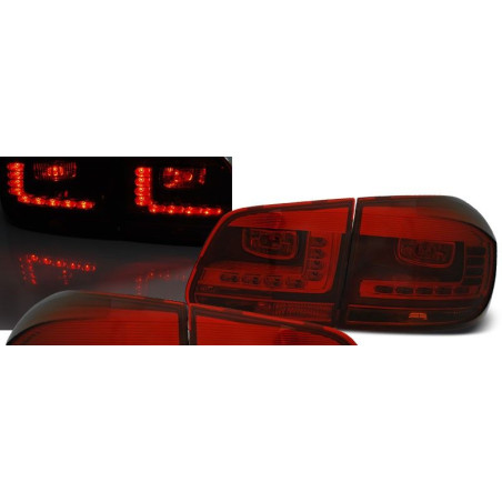 Volkswagen Tiguan 11- Led Rear Lights Red/Smoked