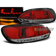 Rückleuchten Volkswagen Scirocco III 08- Rot/Klar Led LDVWC3