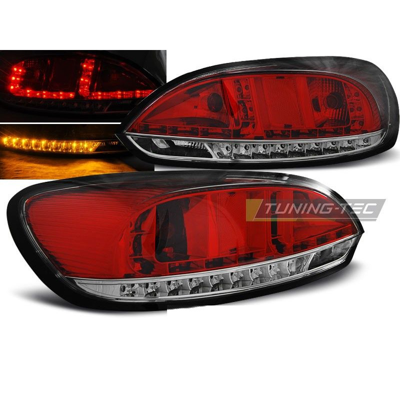 Rückleuchten Volkswagen Scirocco III 08- Rot/Klar Led LDVWC3