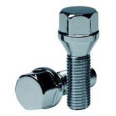 4 Spherical bolts 12 x 1.50 x 30mm key 17 chrome