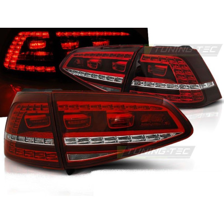 Feux Arrière Volkswagen Golf 7 13- Leds Look GTI Feux arrière