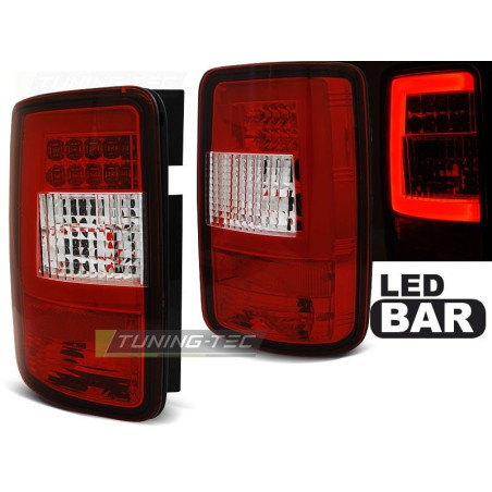 Feux Arrière Volkswagen Caddy 03-03.14 Led Bar