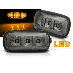 Clignotants Latéraux Audi A4 B6 10.00-10.04 / A4 B7 11.04-08 Led Fumé