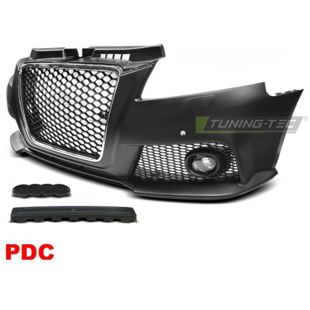 Front Bumper A3 08-12 Look RS + PDC