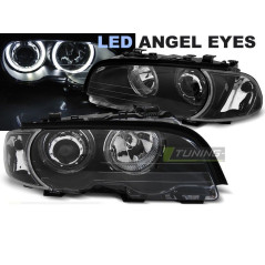 Headlights Angel Eyes BMW 3 Series E46 04.99-03.03 Coupe/Cab. Black LPBMG5 LPBMG5 299,90 €