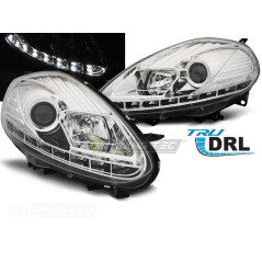 Front Headlights Fiat Punto Evo 10.09-12 DRL LED Chrome LPFI27 LPFI27 479,90 €