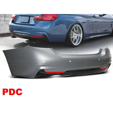 BMW F32 10.13- M-Tech Style Rear Bumper + PDC