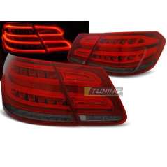 Feux Arrière Mercedes W212 Berline 09-13 Led Rouge/Fumé